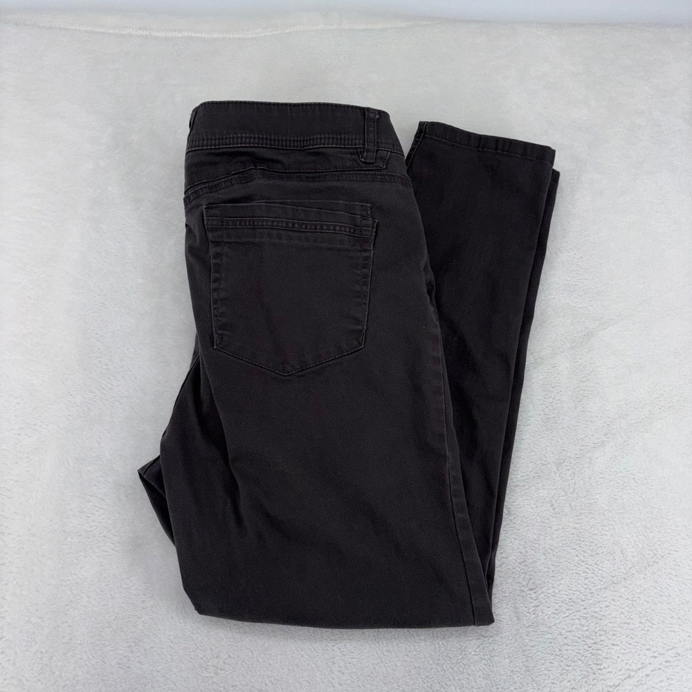 Democracy Womens Ab Solution Skinny Pants Charcoal Gray Size 16 B1641E8X2XX - Picture 1 of 11